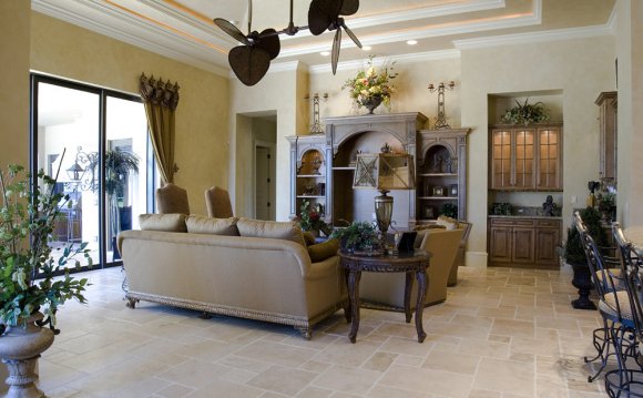Installing Travertine tile on Stairs