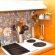 Grout stone tile backsplash