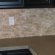 Natural stone backsplash tile