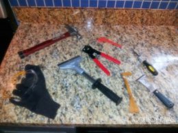 tools to eliminate old Tile